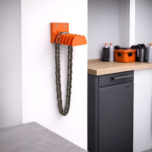 Halterung passend für 5 STIHL Sägeketten