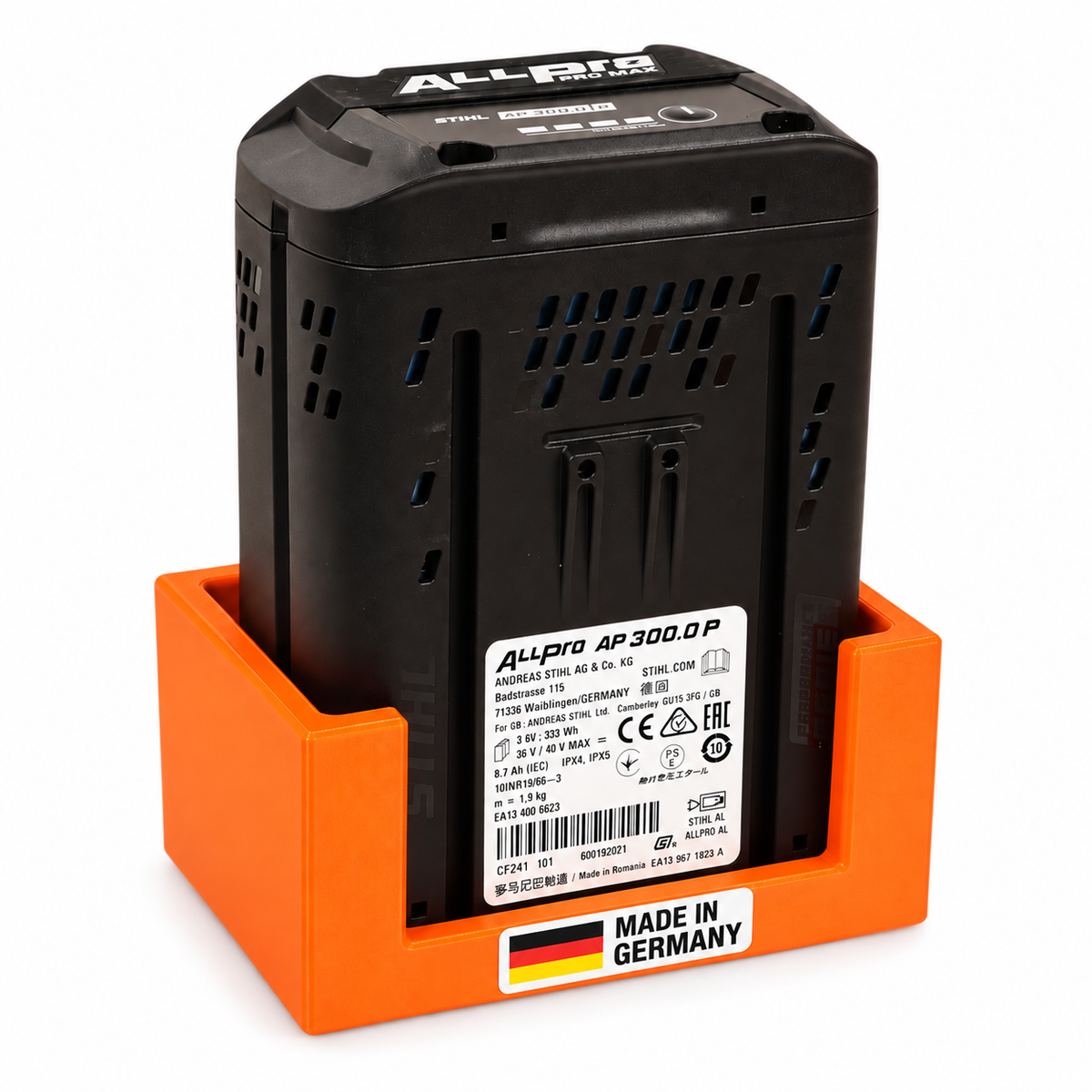 Wandhalterung AP passend für 1 STIHL AP Akku