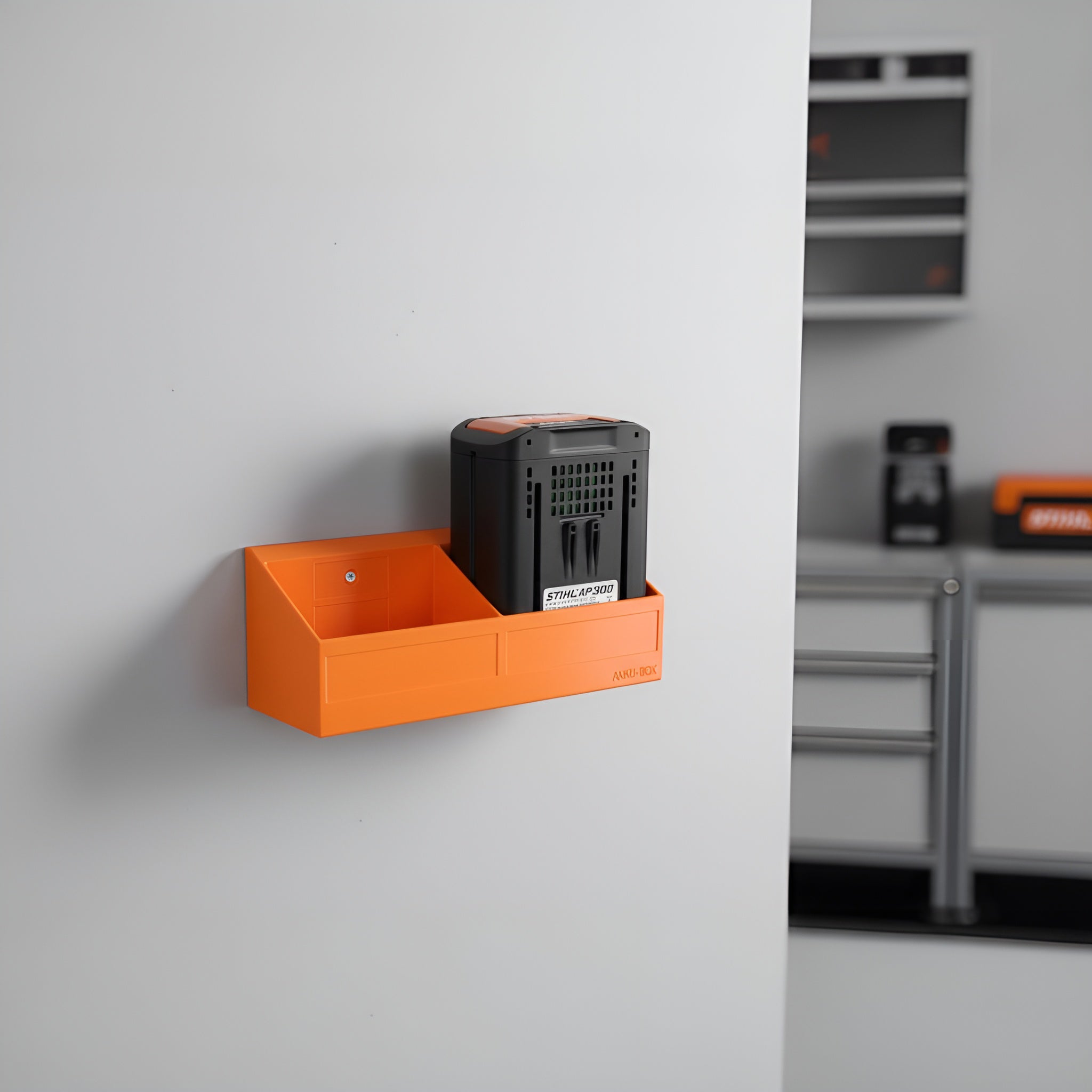 Wandhalterung XL passend für 2 STIHL AP Akkus