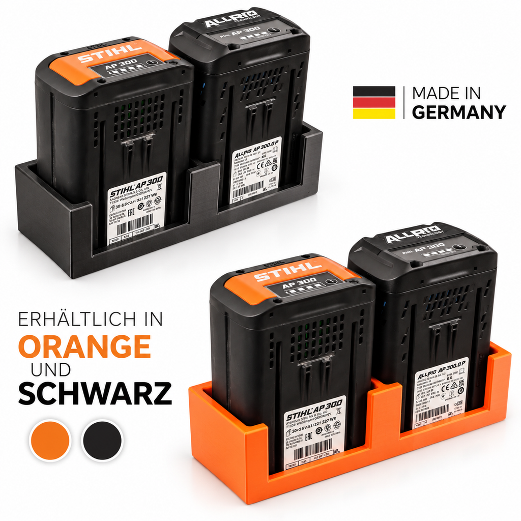 Wandhalterung AP passend für 2 STIHL AP Akkus