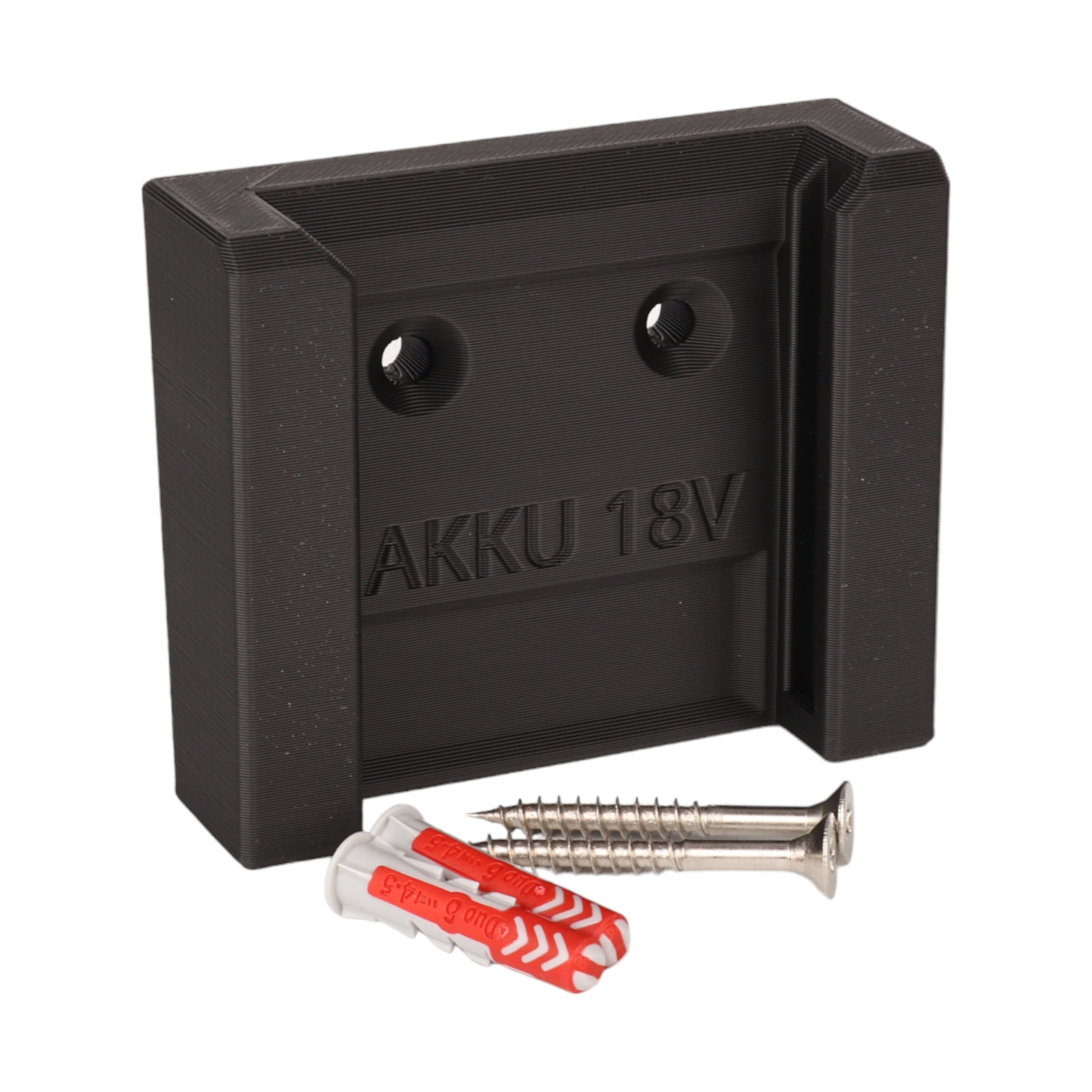 Wandhalterung passend für 1 BOSCH 18V Professional Akku