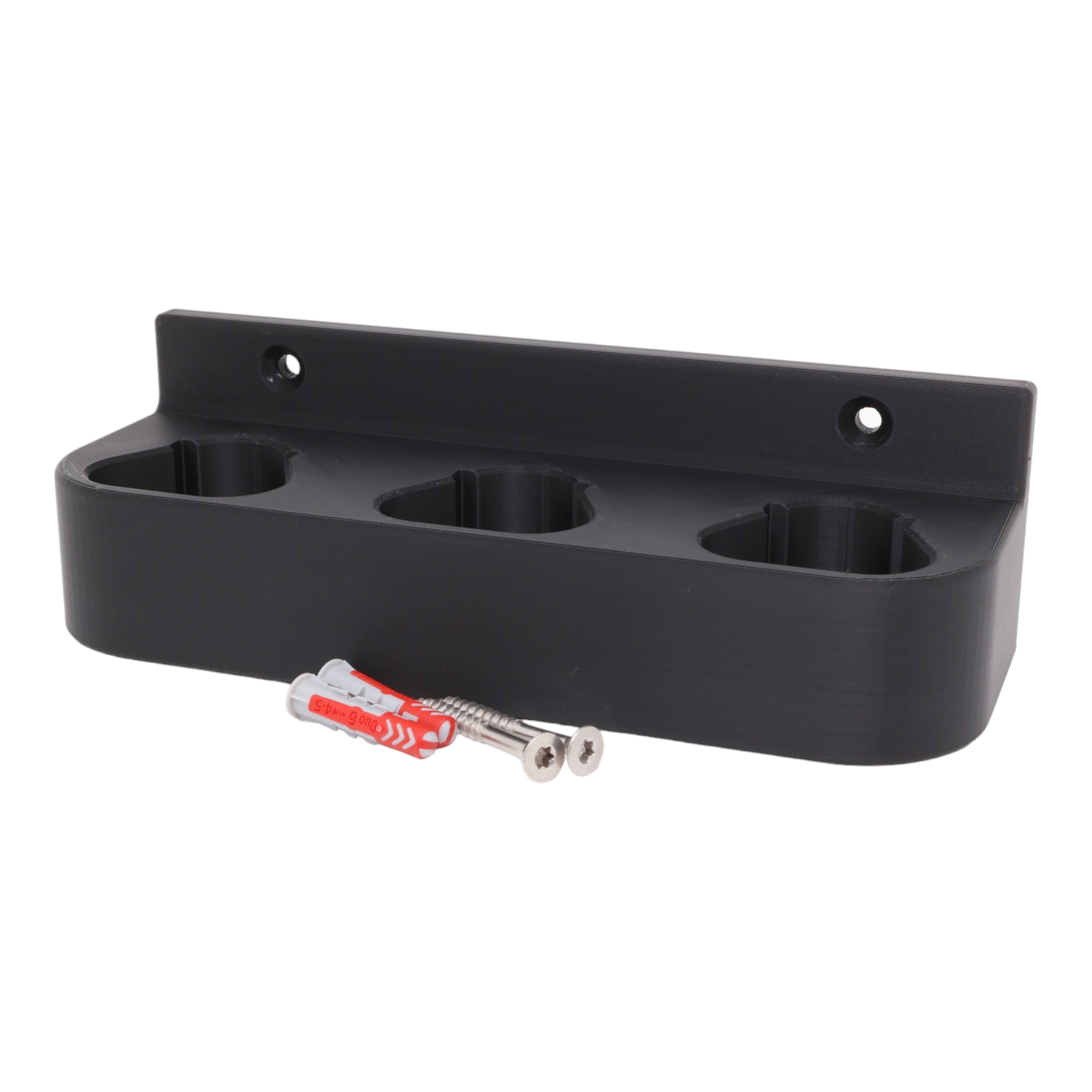 Wandhalterung passend für 3 BOSCH 12V Akkus