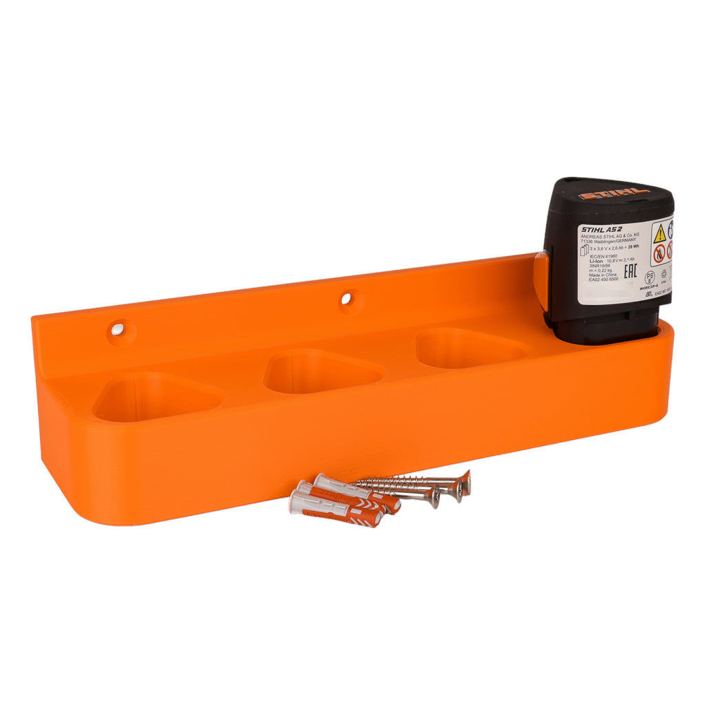 Wandhalterung AS passend für 4 STIHL AS-2 Akkus
