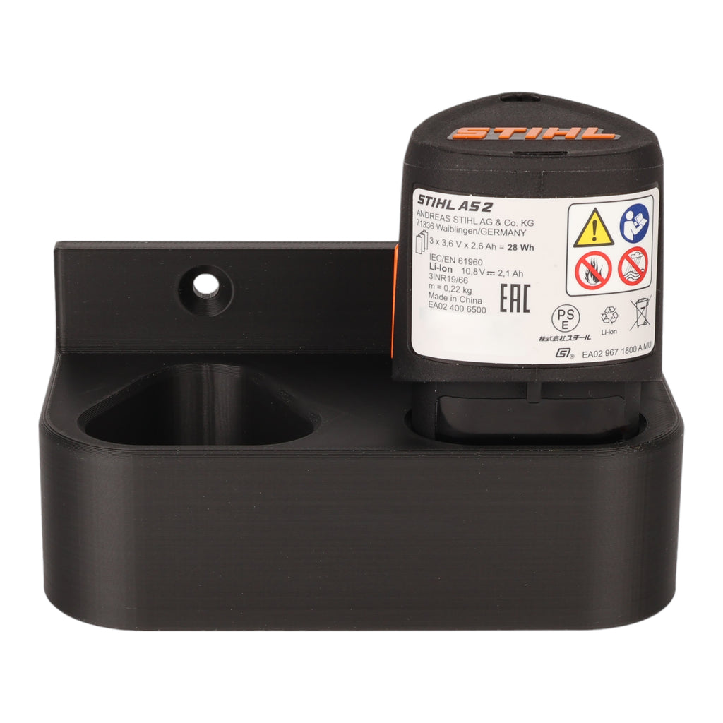 Wandhalterung AS passend für 2 STIHL AS-2 Akkus