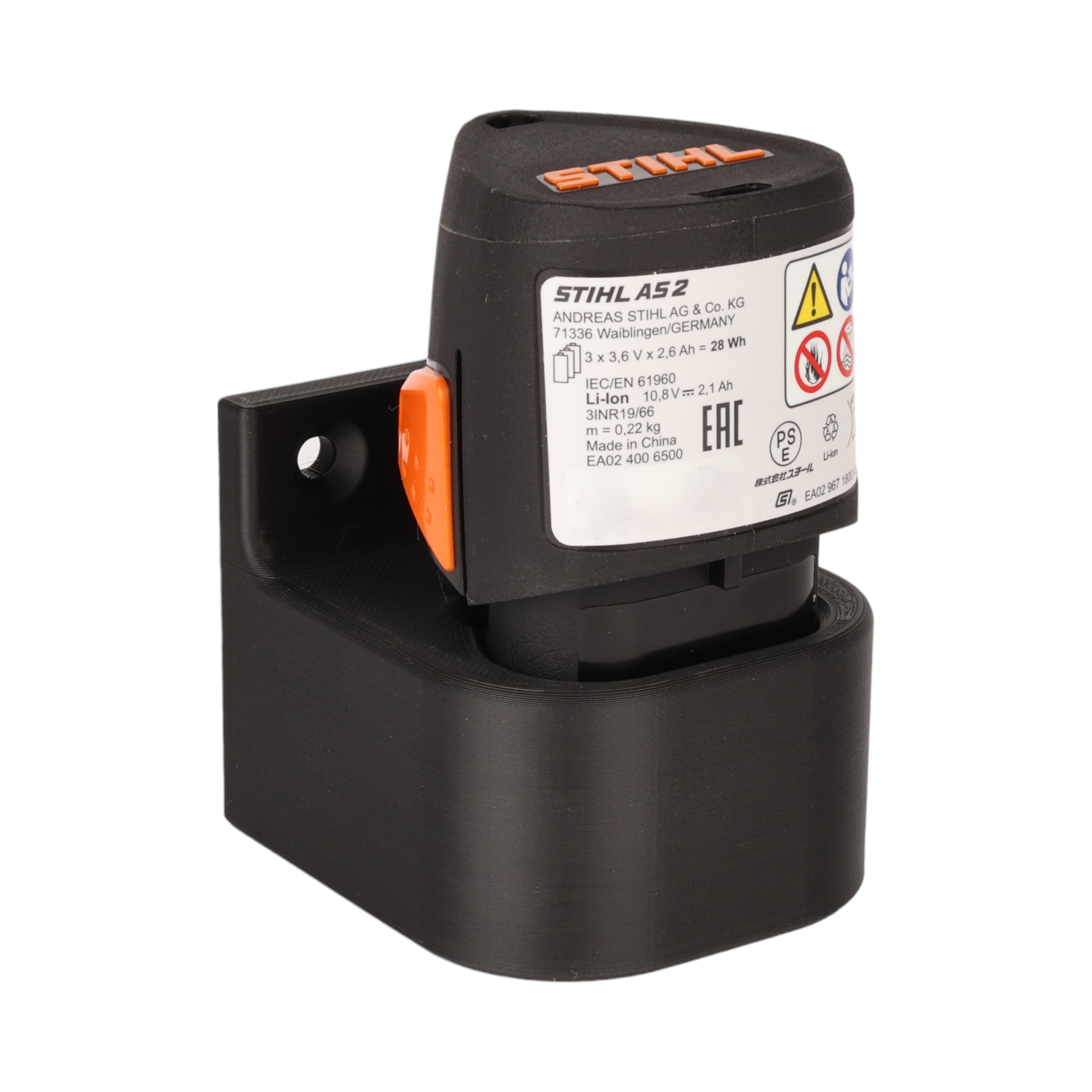 Wandhalterung AS passend für 1 STIHL AS-2 Akku