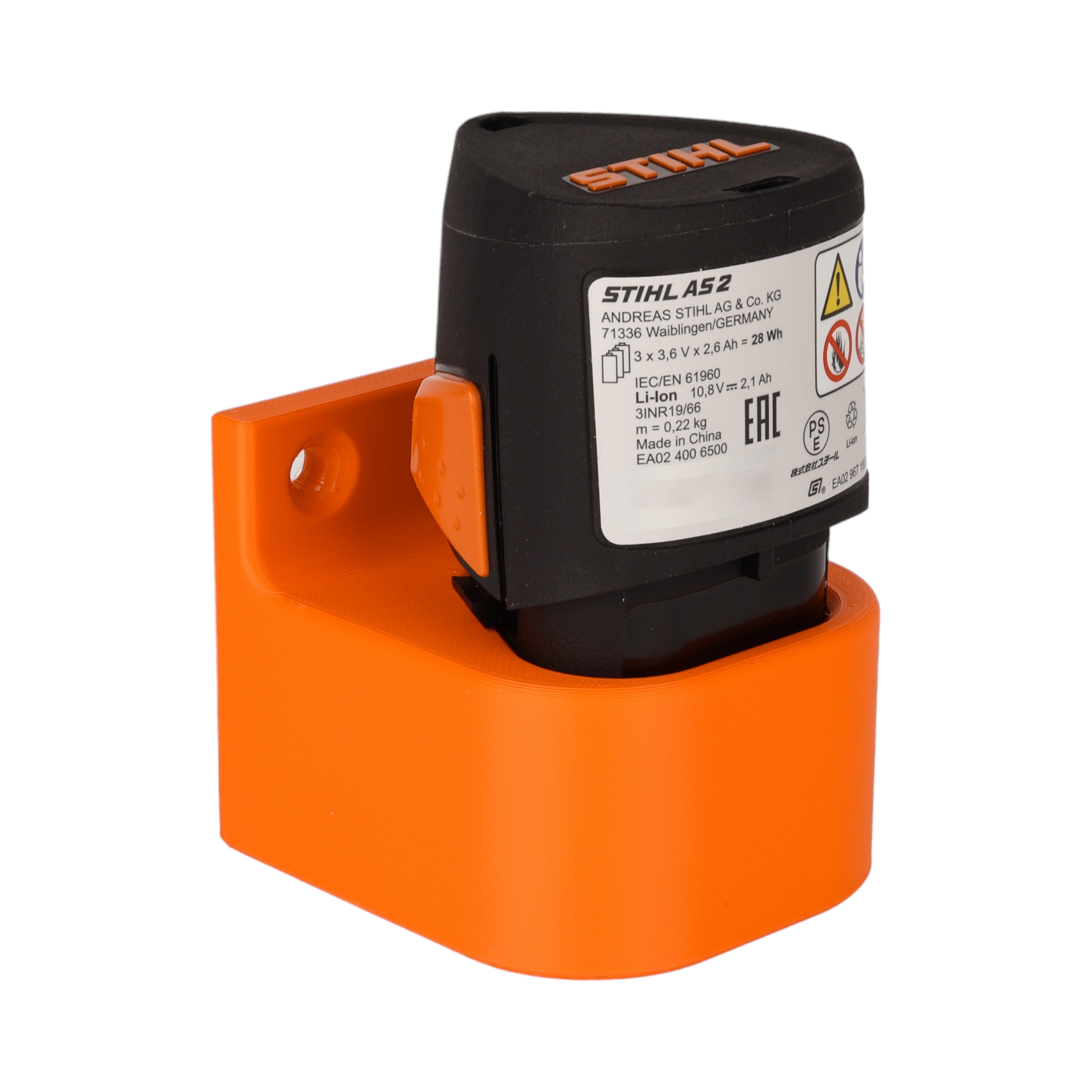 Wandhalterung AS passend für 1 STIHL AS-2 Akku