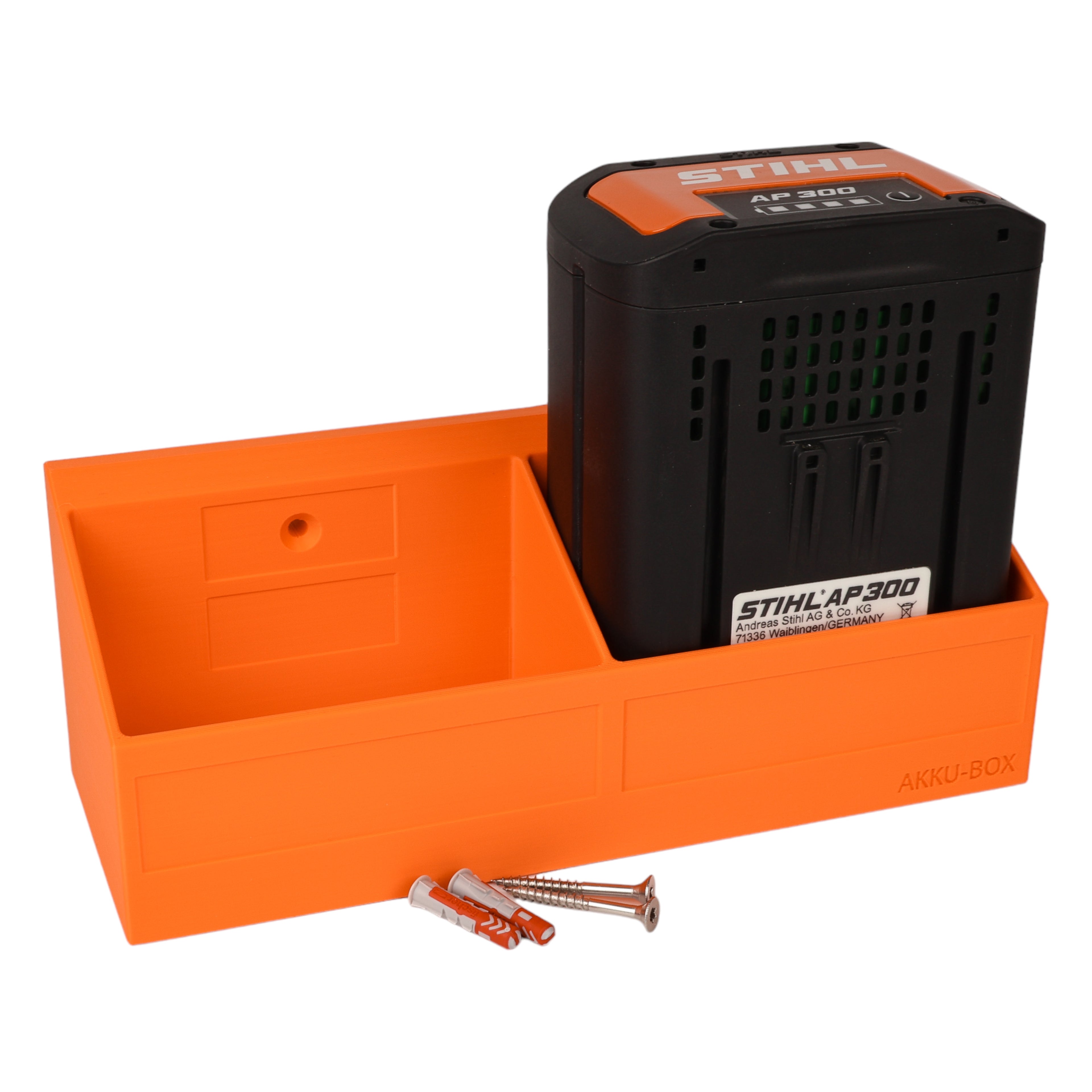 Wandhalterung XL passend für 2 STIHL AP Akkus