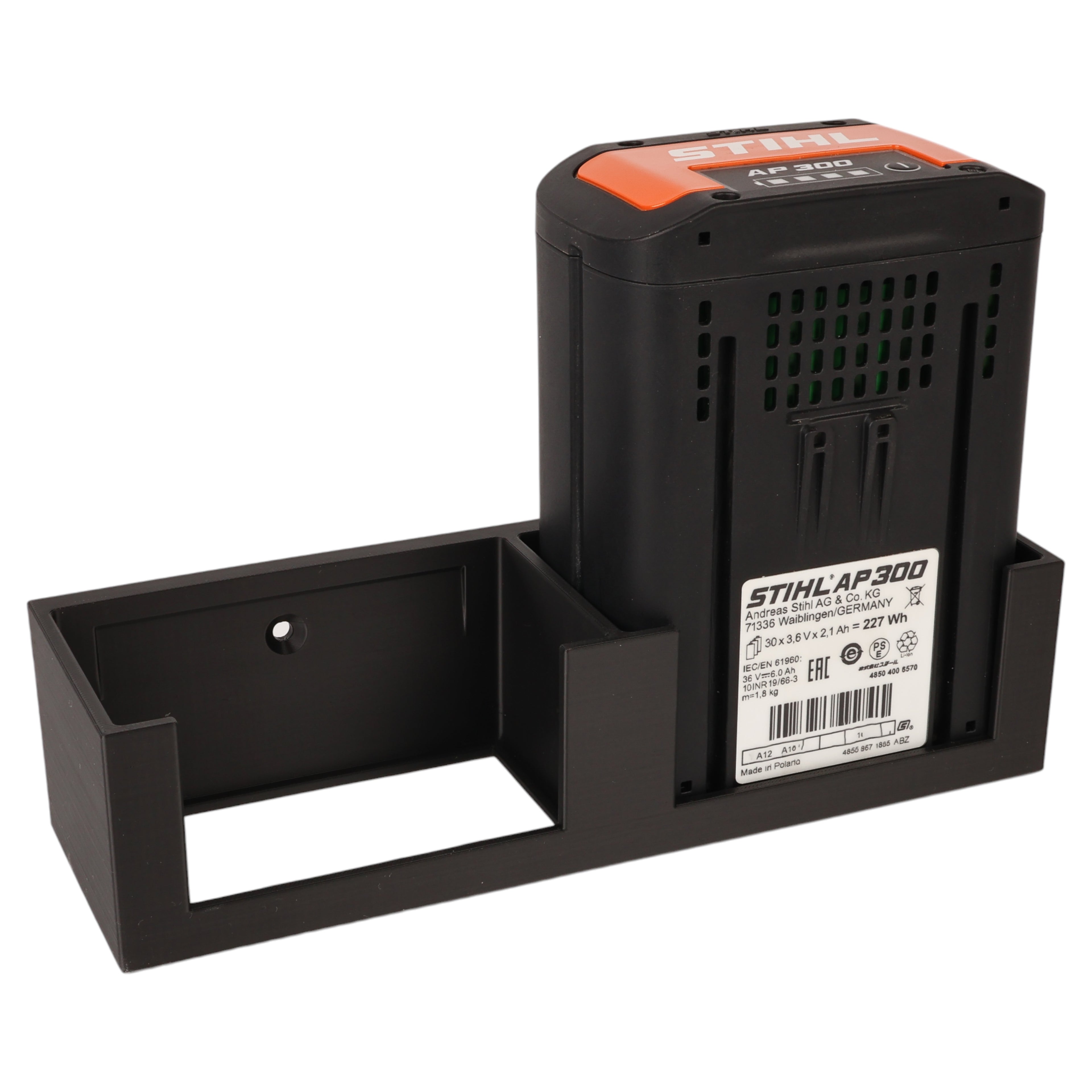 Wandhalterung AP passend für 2 STIHL AP Akkus