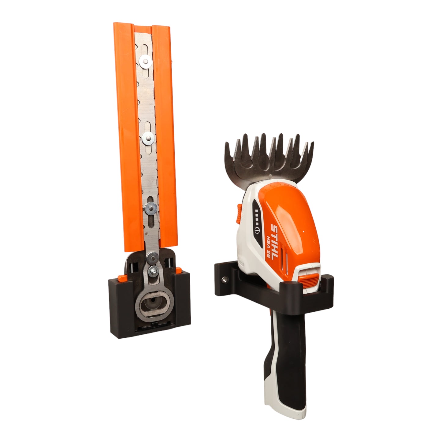 Wandhalterung passend für STIHL HSA 26 Akku Strauchschere Heckenschere 2er Set