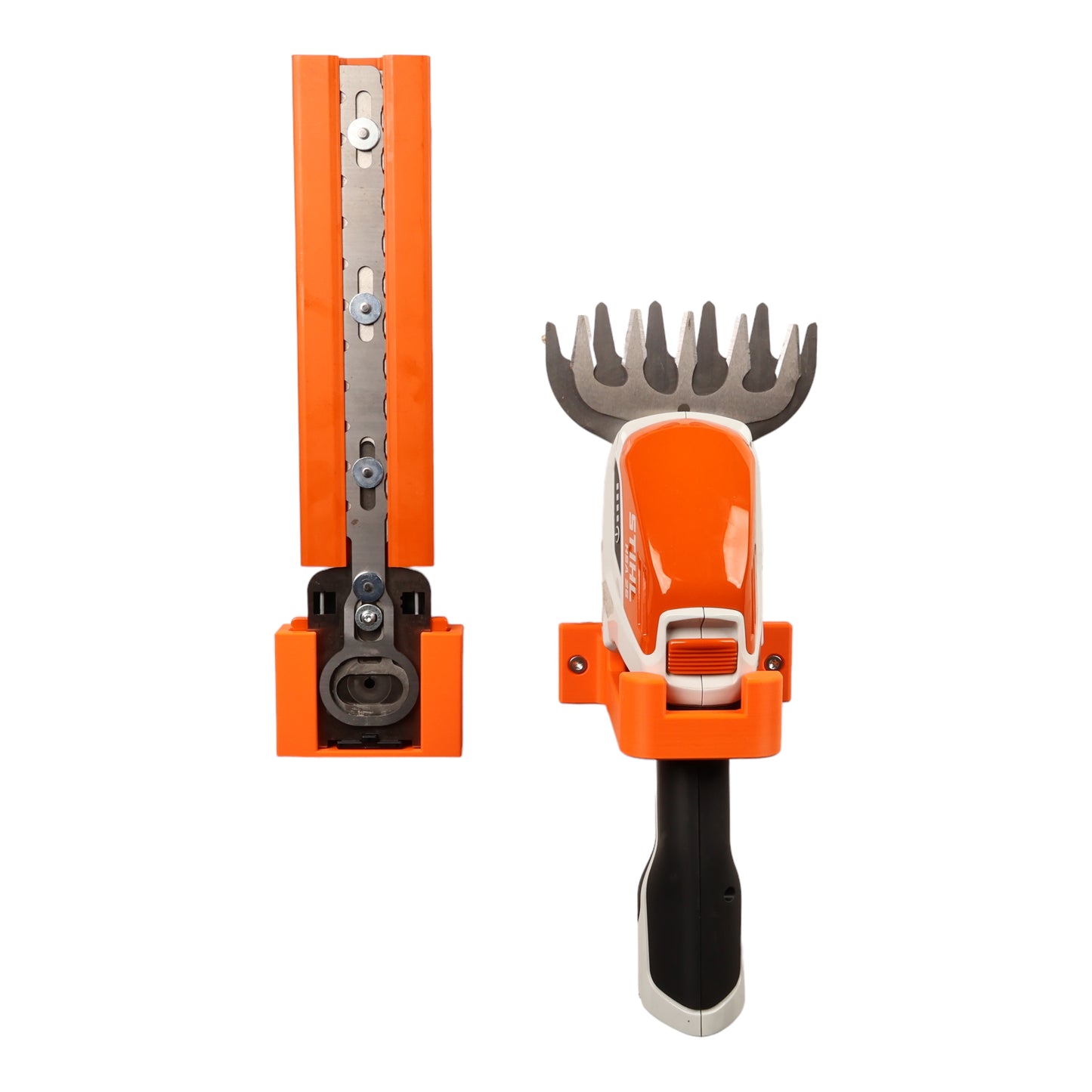 Wandhalterung passend für STIHL HSA 26 Akku Strauchschere Heckenschere 2er Set