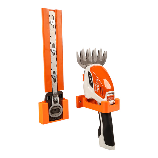 Wandhalterung passend für STIHL HSA 26 Akku Strauchschere Heckenschere 2er Set