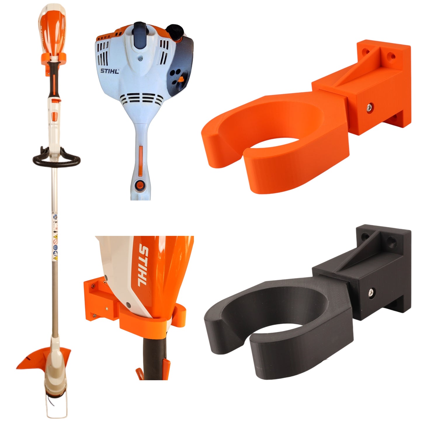 Wandhalterung UNIVERSAL passend für STIHL FSA FS RGA FSE Husqvarna Milwaukee Motorsense Freischneider Rasentrimmer Gerätehalterung