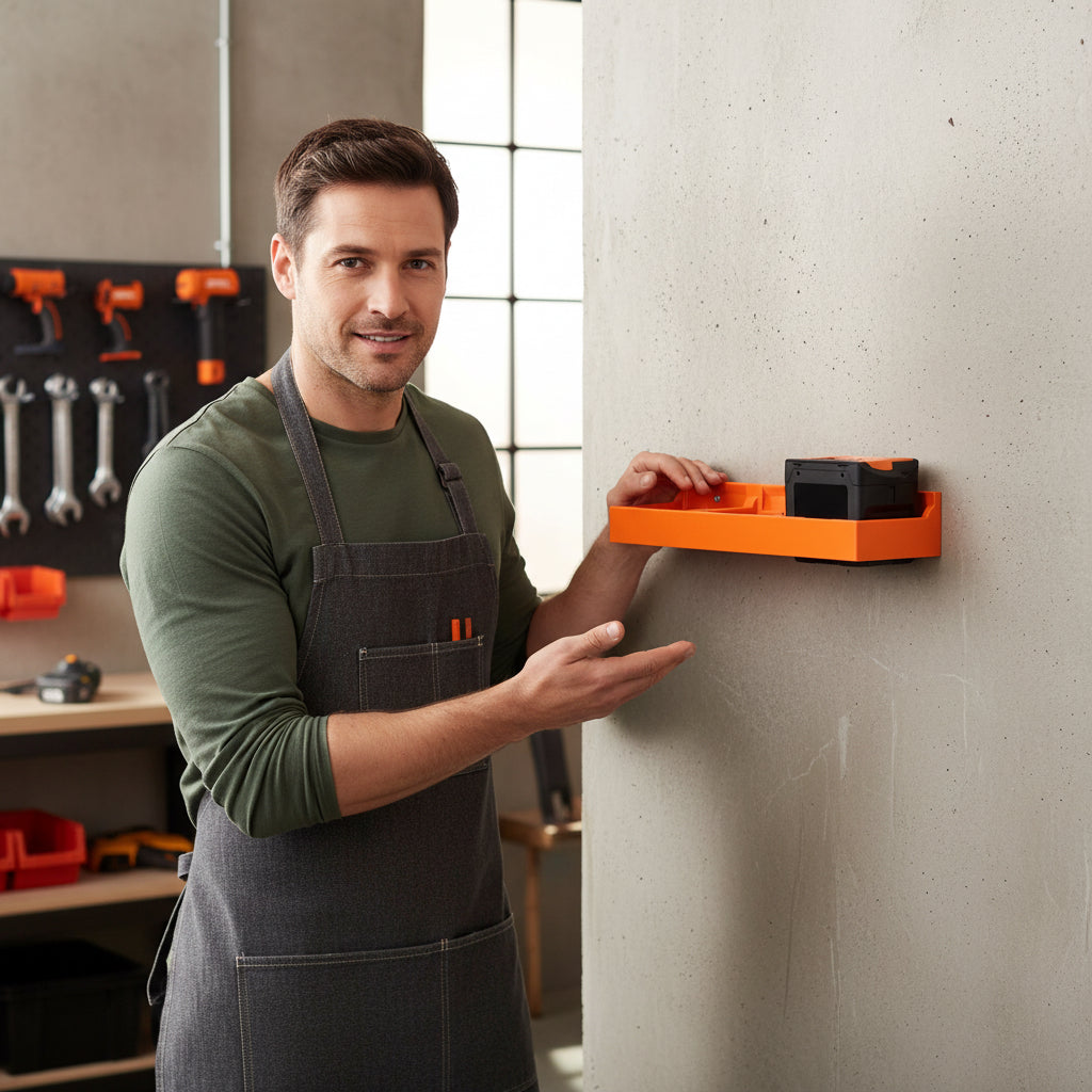 Wandhalterung AK passend für 3 STIHL AK Akkus